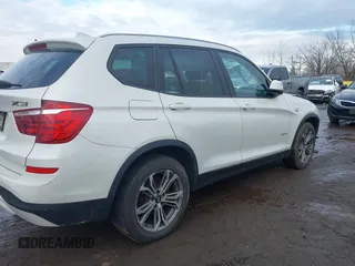 2017 BMW X3 xDrive28i with VIN 5UXWX9C5XH0T09163, listed as a IAAI auction lot 41119805 with 37,990 mi miles and . Bid and sale history available at DreamBid. Image 4.
