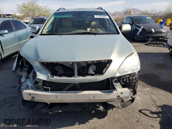 2009 Lexus RX 350 with VIN 2T2GK31U59C070040, listed as a Copart auction lot 51305865 with 144,033 mi miles and Salvage Title. Bid and sale history available at DreamBid. Image 5.