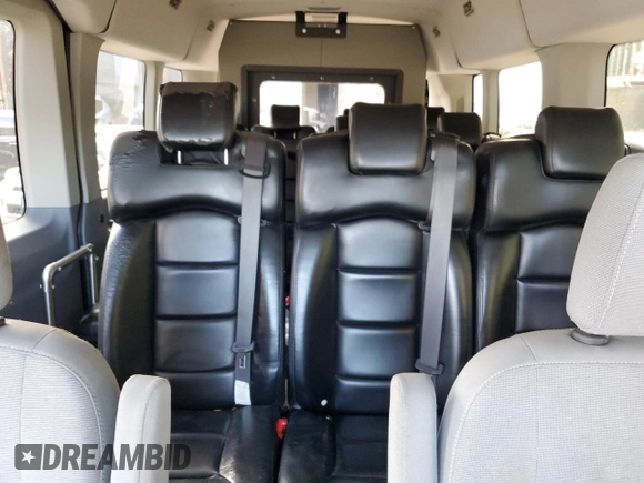 2017 Ford Transit Passenger XL with VIN 1FBZX2CM8HKB38970, listed as a Copart auction lot 55408154 with 56,597 mi miles and Salvage Title. Bid and sale history available at carsss.com. Image 10.