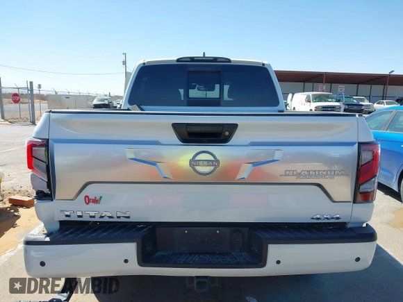 2024 Nissan Titan Pro-4X with VIN 1N6AA1ED3RN104028, listed as a IAAI auction lot 41837183 with 12,267 mi miles and . Bid and sale history available at DreamBid. Image 15.
