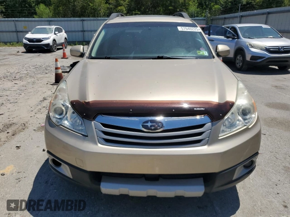 2010 Subaru Outback Limited Power Moon with VIN 4S4BRCLC7A3325925, listed as a Copart auction lot 57640225 with 167,146 mi miles and Salvage title. Bid and sale history available at DreamBid. Image 5.