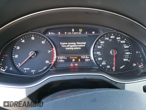 2019 Audi Q7 Premium with VIN WA1AHAF75KD027420, listed as a Copart auction lot 47352955 with 61,631 mi miles and Salvage title. Bid and sale history available at DreamBid. Image 9.