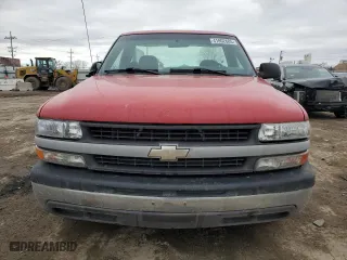 2002 Chevrolet Silverado 1500 with VIN 1GCEC14W72Z119843, listed as a Copart auction lot 41802605 with 0 mi miles and Salvage Title. Bid and sale history available at carsss.com. Image 5.