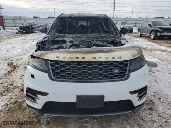 2018 Land Rover Range Rover Velar R-Dynamic SE with VIN SALYL2RN9JA755091, listed as a Copart auction lot 42573895 with 0 mi miles and Salvage Title. Bid and sale history available at carsss.com. Image 5.