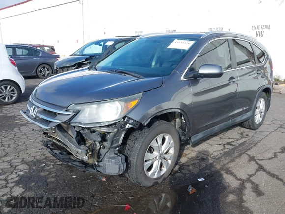 2013 Honda CR-V EX-L with VIN 2HKRM3H75DH505796, listed as a IAAI auction lot 41535426 with 174,534 mi miles and . Bid and sale history available at DreamBid. Image 18.