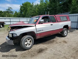 1996 Dodge Ram 1500 with VIN 3B7HC13Y3TG195125, listed as a Copart auction lot 60597664 with 143,604 mi miles and Clean Title. Bid and sale history available at carsss.com. Image 1.
