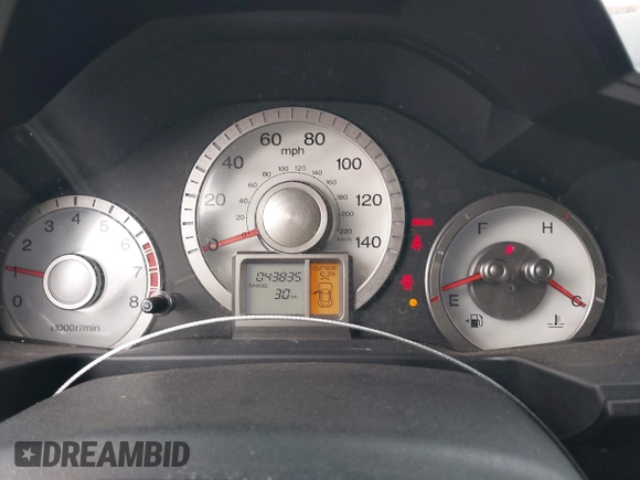 2010 Honda Pilot EX with VIN 5FNYF3H49AB008398, listed as a IAAI auction lot 41516911 with 43,835 mi miles and . Bid and sale history available at carsss.com. Image 7.