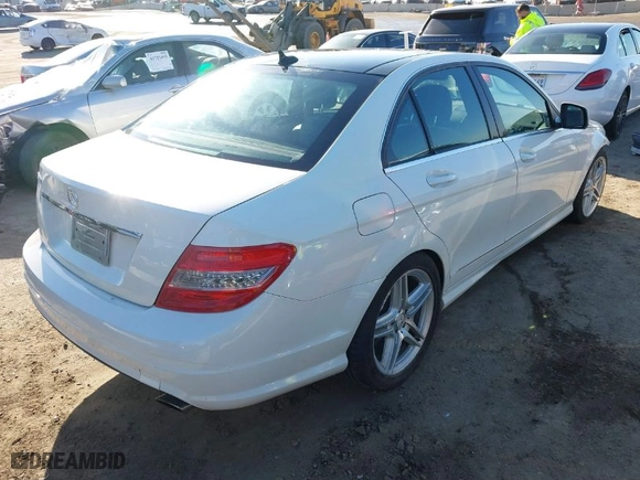 2009 Mercedes-Benz C-Class 3.0L Sport with VIN WDDGF54X09R079797, listed as a IAAI auction lot 41753647 with 244,473 mi miles. Bid and sale history available at carsss.com. Image 4.