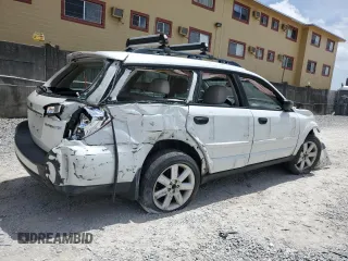2008 Subaru Outback i with VIN 4S4BP61C987306435, listed as a Copart auction lot 60576095 with 166,538 mi miles and Salvage title. Bid and sale history available at DreamBid. Image 3.