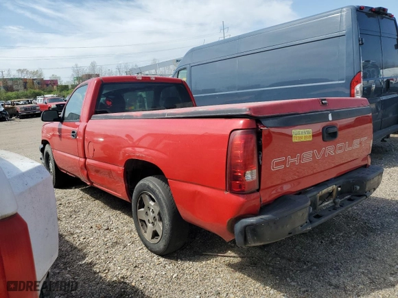 2005 Chevrolet Silverado 1500 Work Truck with VIN 1GCEC14X45Z338059, listed as a Copart auction lot 53183515 with 191,166 mi miles and Clean Title. Bid and sale history available at carsss.com. Image 2.