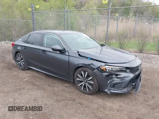 2023 Honda Civic EX with VIN 2HGFE1F72PH303987, listed as a IAAI auction lot 42164041 with 49,589 mi miles and . Bid and sale history available at DreamBid. Image 1.