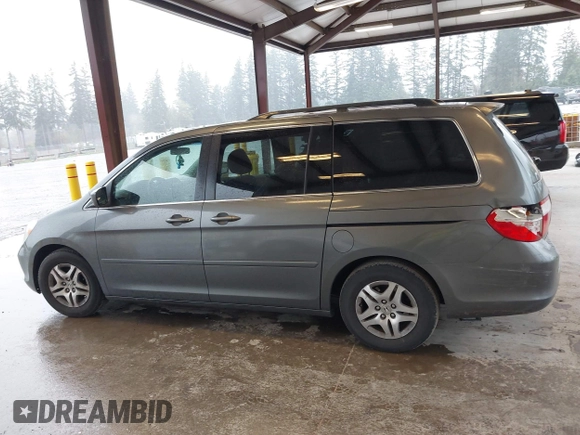 2007 Honda Odyssey EX with VIN 5FNRL38417B054717, listed as a IAAI auction lot 41955733 with 157,076 mi miles. Bid and sale history available at carsss.com. Image 14.