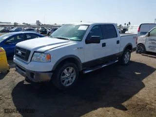 2007 Ford F-150 XLT with VIN 1FTPW14V77FB53118, listed as a IAAI auction lot 40597144 with 83,421 mi miles. Bid and sale history available at carsss.com. Image 17.