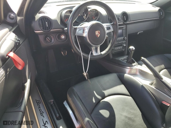 2012 Porsche Boxster S with VIN WP0CB2A81CS745193, listed as a Copart auction lot 73780314 with 27,391 mi miles and Salvage Title. Bid and sale history available at carsss.com. Image 8.