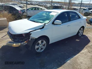 2010 Kia Forte EX with VIN KNAFU4A21A5056097, listed as a IAAI auction lot 41723648 with 40,588 mi miles. Bid and sale history available at carsss.com. Image 18.