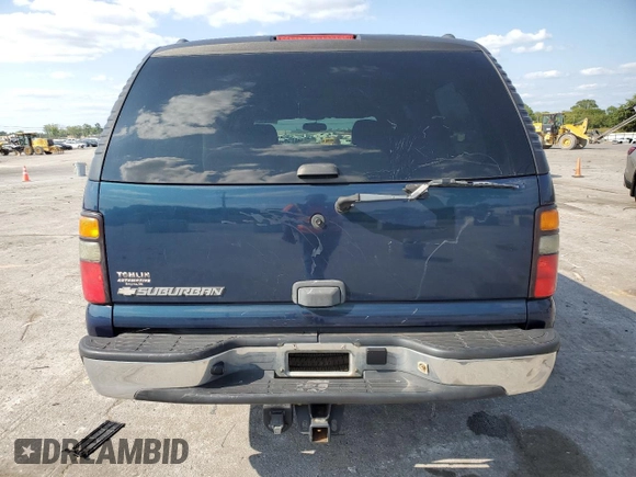 2006 Chevrolet Suburban LS with VIN 1GNEC16Z66J130836, listed as a Copart auction lot 68328214 with 132,782 mi miles and Salvage Title. Bid and sale history available at carsss.com. Image 6.