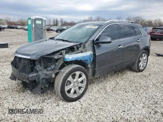 2010 Cadillac SRX Premium Collection with VIN 3GYFNFEY0AS571232, listed as a Copart auction lot 43907555 with 124,428 mi miles and Salvage Title. Bid and sale history available at carsss.com. Image 1.
