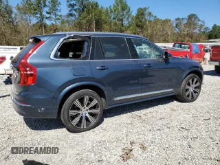 2024 Volvo XC90 Ultimate Bright Theme with VIN YV4062PF5R1211140, listed as a Copart auction lot 75179254 with 1,159 mi miles and Salvage Title. Bid and sale history available at carsss.com. Image 3.