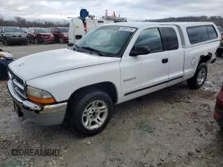 2001 Dodge Dakota with VIN 1B7GL22X61S343302, listed as a Copart auction lot 85501134 with 170,049 mi miles and Salvage Title. Bid and sale history available at carsss.com. Image 1.