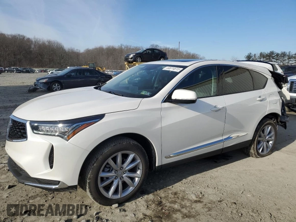 2023 Acura RDX with VIN 5J8TC2H37PL021386, listed as a Copart auction lot 44614815 with 17,725 mi miles and Salvage Title. Bid and sale history available at carsss.com. Image 1.