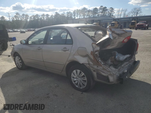 2003 Toyota Corolla CE with VIN 1NXBR32E33Z185243, listed as a Copart auction lot 48849085 with 257,556 mi miles and Salvage Title. Bid and sale history available at DreamBid. Image 2.