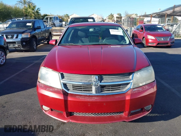 2008 Dodge Avenger R/T with VIN 1B3LC76M18N613980, listed as a IAAI auction lot 41633997 with 139,906 mi miles and . Bid and sale history available at carsss.com. Image 6.