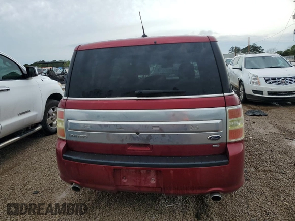 2014 Ford Flex Limited z VIN 2FMHK6D87EBD04394, wystawiony jako Copart lot #51118465 z przebiegiem 131 738 mil mil oraz Szkoda całkowita • Salvage title. Historia ofert i sprzedaży dostępna na DreamBid. Obrazek 6.