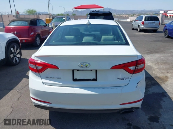 2015 Hyundai Sonata SE z VIN 5NPE24AF2FH005030, wystawiony jako IAAI lot #42375598 z przebiegiem 205 991 mil mil oraz . Historia ofert i sprzedaży dostępna na DreamBid. Obrazek 12.