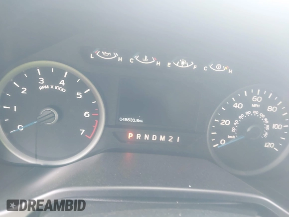 2017 Ford F-150 XL with VIN 1FTEW1CF0HFA69547, listed as a IAAI auction lot 42223731 with 48,533 mi miles and . Bid and sale history available at DreamBid. Image 7.