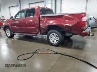2006 Toyota Tundra Limited with VIN 5TBDT48196S527630, listed as a Copart auction lot 49100475 with 186,261 mi miles and Salvage Title. Bid and sale history available at DreamBid. Image 2.