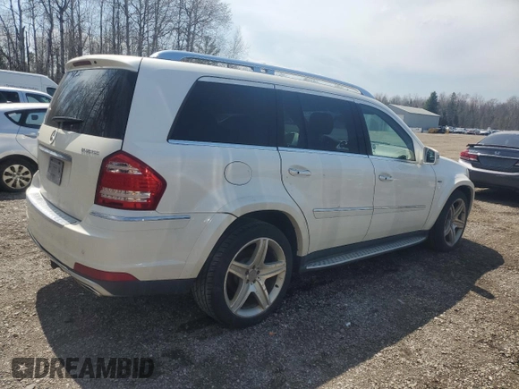 2012 Mercedes-Benz GL 350 with VIN 4JGBF2FE0CA768318, listed as a Copart auction lot 54257625 with 325,755 mi miles and Clean Title. Bid and sale history available at DreamBid. Image 3.