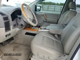 2005 Infiniti QX56 with VIN 5N3AA08C85N803975, listed as a Copart auction lot 51821625 with 146,924 mi miles and Salvage Title. Bid and sale history available at DreamBid. Image 7.