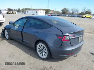 2022 Tesla Model 3 Long Range with VIN 5YJ3E1EB0NF314870, listed as a IAAI auction lot 41762301 with 38,840 mi miles and . Bid and sale history available at DreamBid. Image 3.