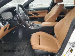 2023 BMW 4 Series 430i xDrive with VIN WBA73AV03PFP03200, listed as a Copart auction lot 87922935 with 44,003 mi miles and Salvage title. Bid and sale history available at DreamBid. Image 7.