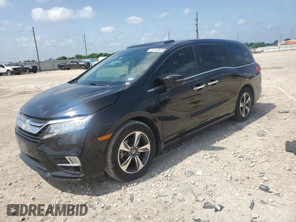 2018 Honda Odyssey Touring с VIN 5FNRL6H84JB021464, выставлен на аукционе Copart как лот 54152615 с пробегом 77 400 миль миль и Списание • Salvage title. История ставок и продаж доступна на DreamBid. Изображение 1.