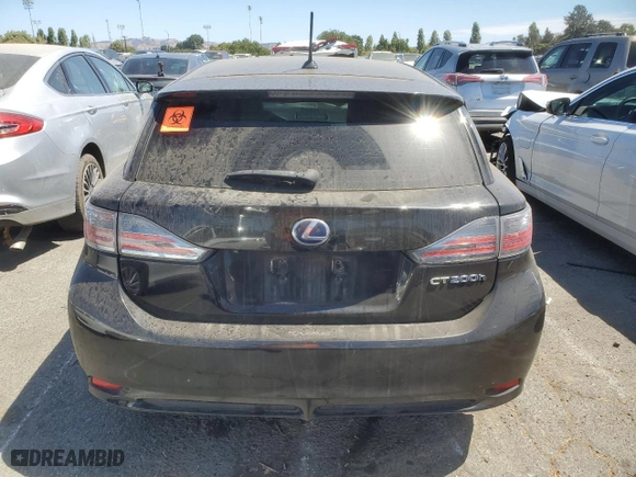 2013 Lexus CT 200h Hybrid with VIN JTHKD5BH4D2161974, listed as a Copart auction lot 63807284 with 123,771 mi miles and Non Repairable. Bid and sale history available at carsss.com. Image 6.