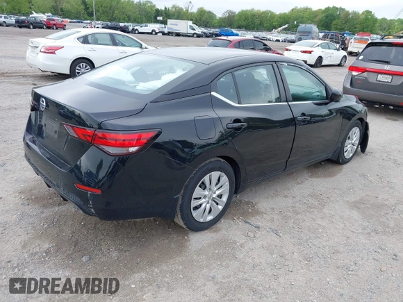 2020 Nissan Sentra S with VIN 3N1AB8BVXLY263499, listed as a IAAI auction lot 42175882 with 152,825 mi miles and . Bid and sale history available at DreamBid. Image 4.