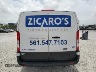 2023 Ford Transit Cargo with VIN 1FTBR1Y80PKA68280, listed as a Copart auction lot 60612605 with 39,016 mi miles and Salvage title. Bid and sale history available at DreamBid. Image 6.
