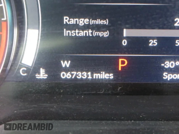 2021 Acura RDX with VIN 5J8TC2H32ML005365, listed as a Copart auction lot 48360045 with 67,331 mi miles and Salvage title. Bid and sale history available at DreamBid. Image 8.