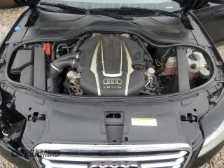2013 Audi A8 4.0L with VIN WAUR2AFD3DN010884, listed as a Copart auction lot 42517495 with 123,212 mi miles and Salvage title. Bid and sale history available at DreamBid. Image 11.