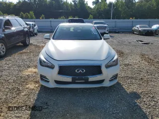 2017 Infiniti Q50 Sport with VIN JN1EV7AP7HM743063, listed as a Copart auction lot 61135995 with 47,149 mi miles and Salvage title. Bid and sale history available at DreamBid. Image 5.