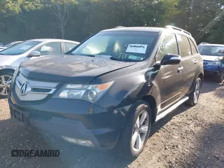 2008 Acura MDX Tech Pkg with VIN 2HNYD28398H530731, listed as a IAAI auction lot 40177205 with 240,003 mi miles. Bid and sale history available at carsss.com. Image 2.