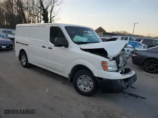 2017 Nissan NV Cargo SV with VIN 1N6BF0KY6HN810254, listed as a Copart auction lot 84880484 with 0 mi miles and Salvage Title. Bid and sale history available at carsss.com. Image 4.