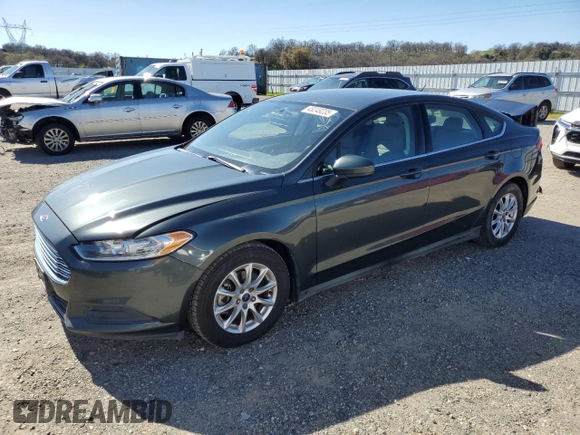 2016 Ford Fusion S with VIN 3FA6P0G76GR157508, listed as a Copart auction lot 48249235 with 172,844 mi miles and Salvage Title. Bid and sale history available at carsss.com. Image 1.