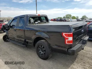 2019 Ford F-150 XL with VIN 1FTEX1CPXKFB34725, listed as a Copart auction lot 55828445 with 79,828 mi miles and Salvage title. Bid and sale history available at DreamBid. Image 2.