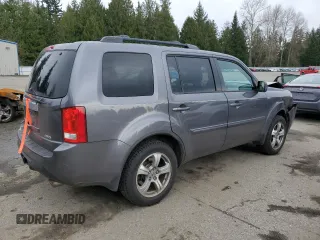 2014 Honda Pilot EX-L with VIN 5FNYF4H57EB041310, listed as a Copart auction lot 49483535 with 163,419 mi miles and Salvage Title. Bid and sale history available at carsss.com. Image 3.