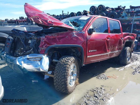 2018 GMC Sierra 1500 SLT with VIN 3GTU2NEJ3JG468635, listed as a IAAI auction lot 41442994 with 199,984 mi miles. Bid and sale history available at carsss.com. Image 18.