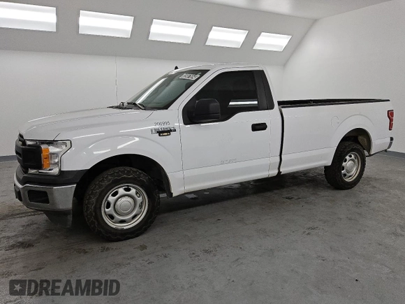2020 Ford F-150 XL with VIN 1FTMF1C55LKE28314, listed as a Copart auction lot 85907654 with 127,340 mi miles and Clean Title. Bid and sale history available at carsss.com. Image 1.