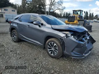 2020 Lexus RX with VIN 2T2HZMDA6LC238315, listed as a Copart auction lot 48080715 with 36,640 mi miles and Salvage Title. Bid and sale history available at carsss.com. Image 4.