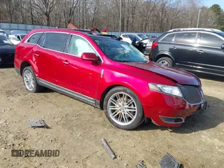 2015 Lincoln MKT EcoBoost with VIN 2LMHJ5AT4FBL01433, listed as a IAAI auction lot 41340767 with Not Provided miles and . Bid and sale history available at DreamBid. Image 1.